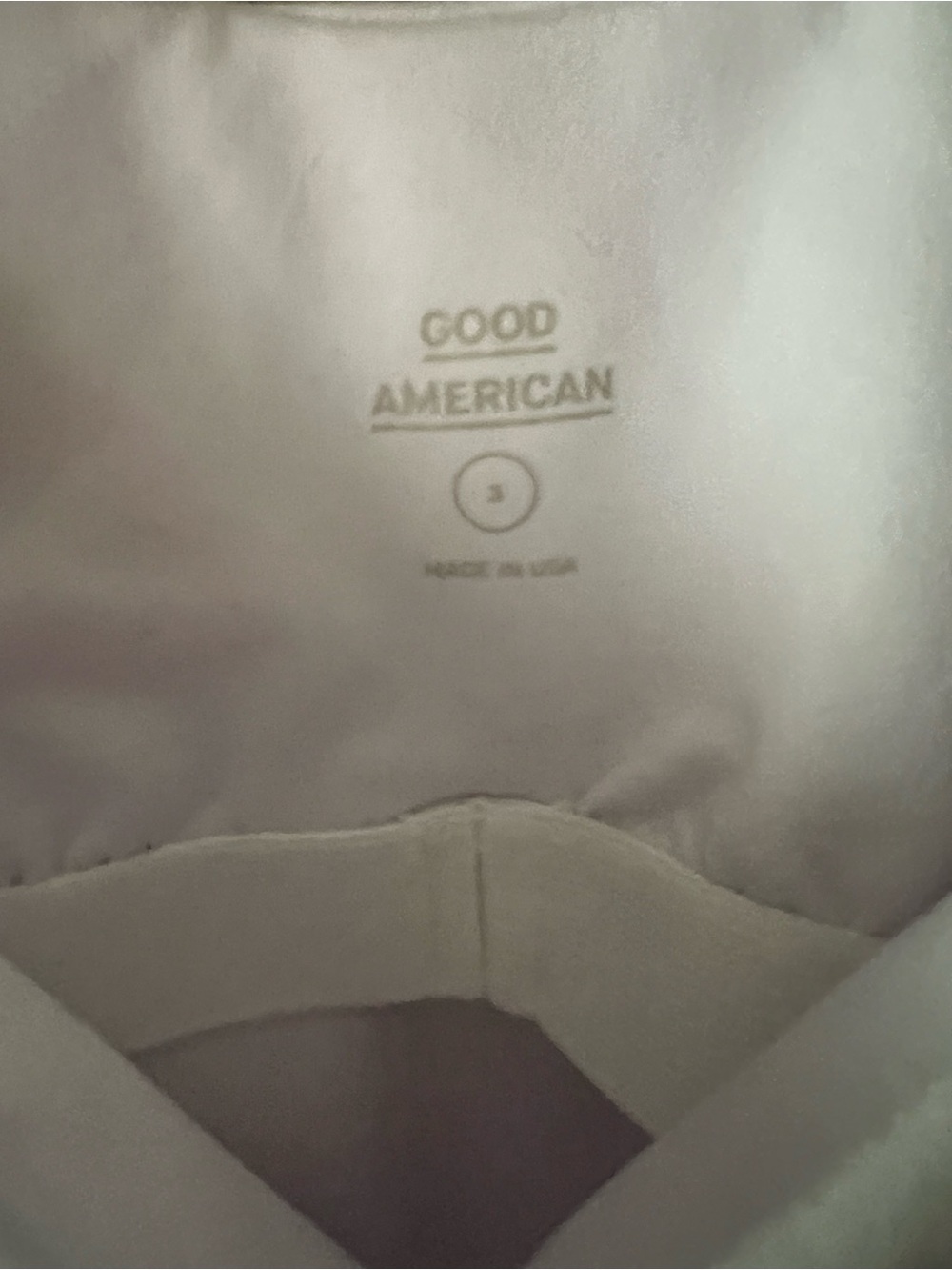 Good American White Square Scoop Bodysuit - Picture 7 of 7